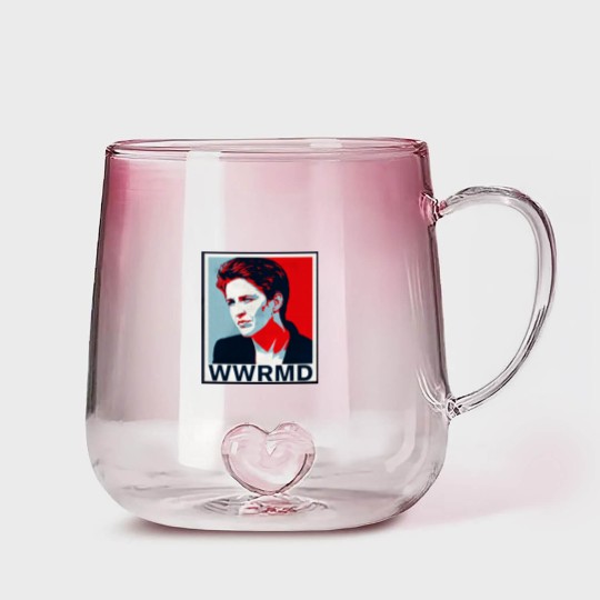 Discover WWRMD: What would Rachel Maddow Do? - Rachel Maddow - Gradient Glass Mugs