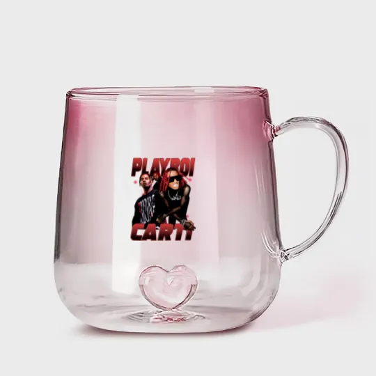Discover Playboi Carti Gradient Glass Mugs