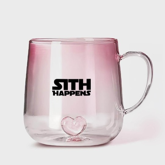 Discover Sith happens Gradient Glass Mugs