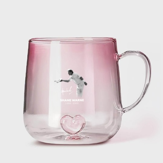 Discover RIP Shane Warne Signature Gradient Glass Mugs, Memories Shane Warne  1969-2022 Gradient Glass Mugs