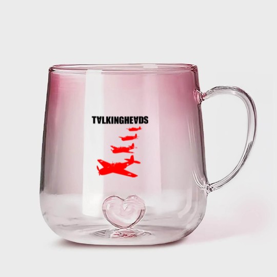 Discover Talking Heads Gradient Glass Mugs
