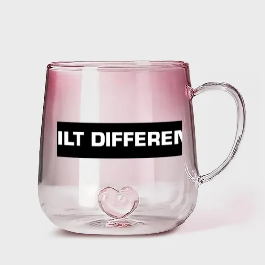 Discover Just built different Gradient Glass Mugs