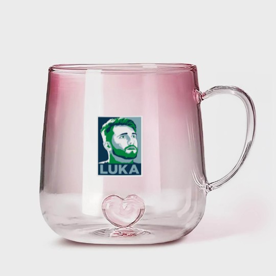 Discover Luka Doncic Hope Classic Gradient Glass Mugs
