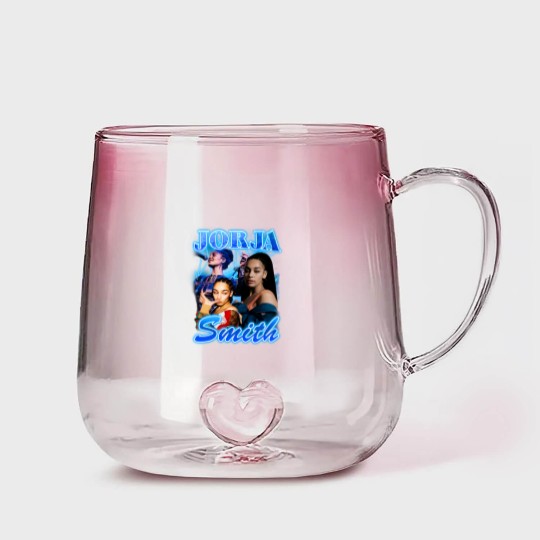 Discover Jorja Smith Gradient Glass Mugs | Jorja Smith Graphic Gradient Glass Mugs , Vintage Jorja Smith Gradient Glass Mugs