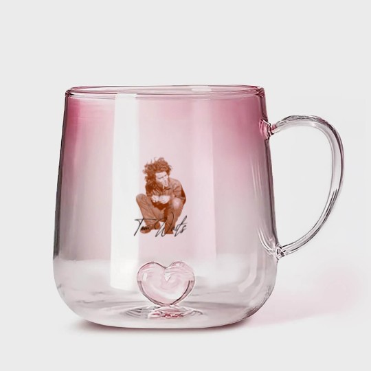 Discover Young Tom Waits - Tom Waits - Gradient Glass Mugs