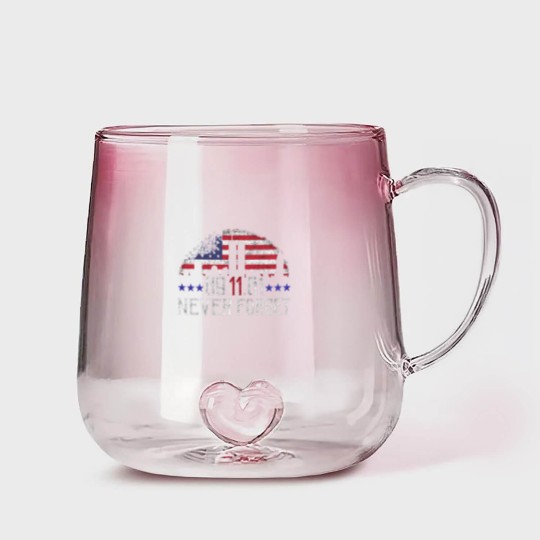 Discover 9 11 Never Forget Gradient Glass Mugs