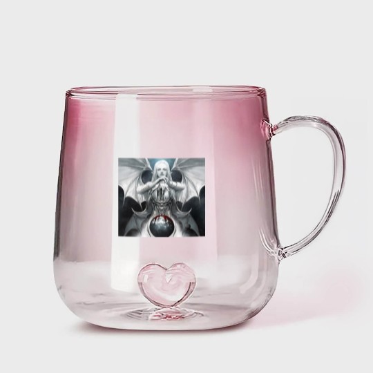 Discover Grimes Original Miss Anthropocene Cover Premium Gradient Glass Mugs