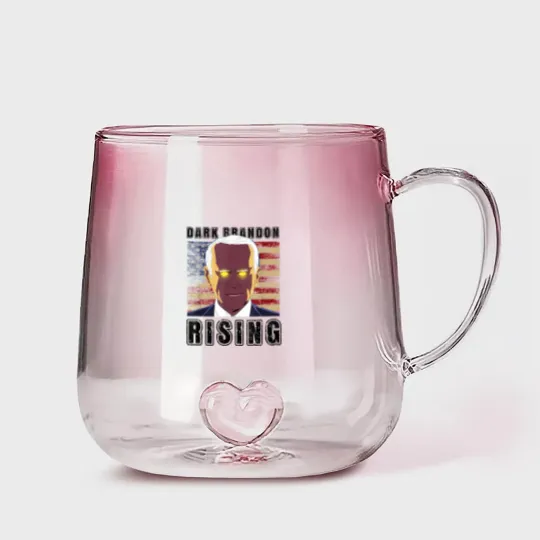 Discover Dark Brandon Rising Gradient Glass Mugs