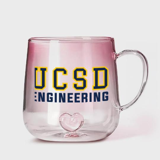 Discover UCSD Engineering (Varsity) - Ucsd - Gradient Glass Mugs