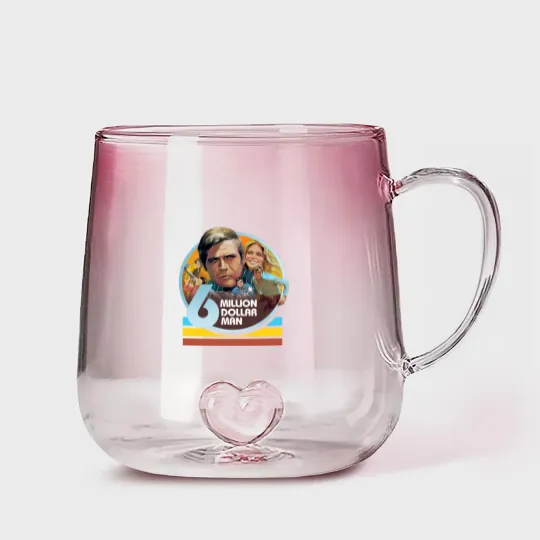 Discover six million dollar man - Six Million Dollar Man - Gradient Glass Mugs