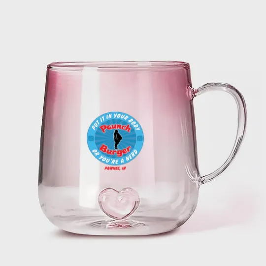 Discover Paunch Burger Gradient Glass Mugs