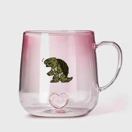 Discover Gamera - Gamera - Gradient Glass Mugs