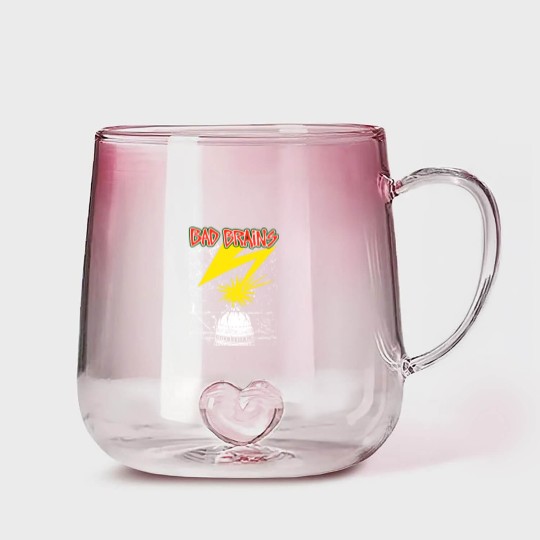 Discover Bad Brains - Bad Brains - Gradient Glass Mugs