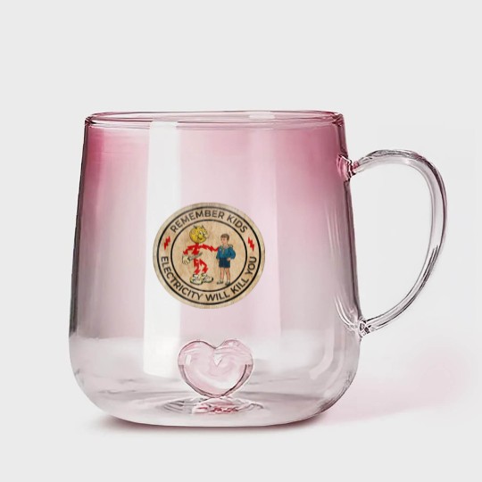 Discover REMEMBER KIDS ELECTRICITY WILL KILL YOU # FRESH DESIGN - Electricity Will Kill You - Gradient Glass Mugs