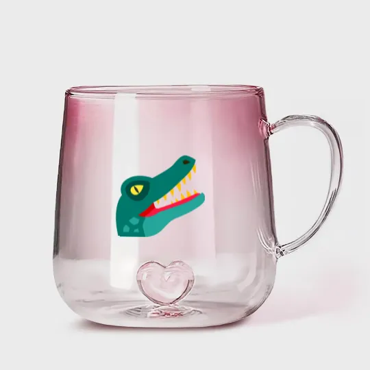 Discover Gradient Glass Mugs Gradient Glass Mugs Crocodile Gradient Glass Mugs