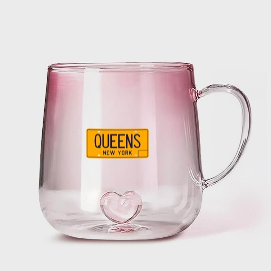 Discover QUEENS 1973 Gradient Glass Mugs