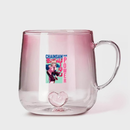 Discover Chainsaw Power Gradient Glass Mugs