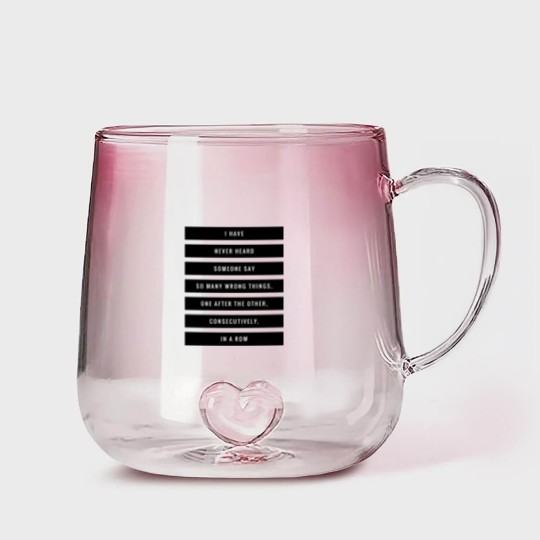 Discover So Many Bad Things Gradient Glass Mugs