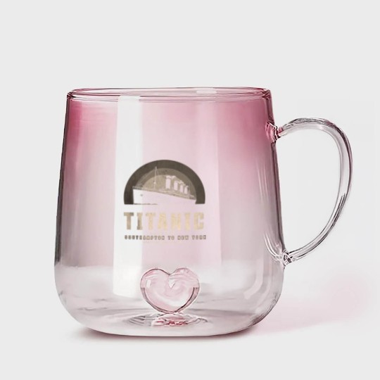 Discover RMS Titanic "The Ship of Dreams" Gradient Glass Mugs
