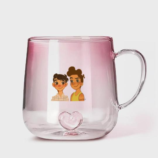 Discover Luca & Alberto - Luca - Gradient Glass Mugs