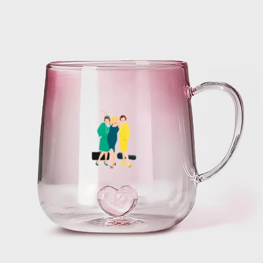 Discover Some Like It Hot. - Marilyn Monroe - Gradient Glass Mugs