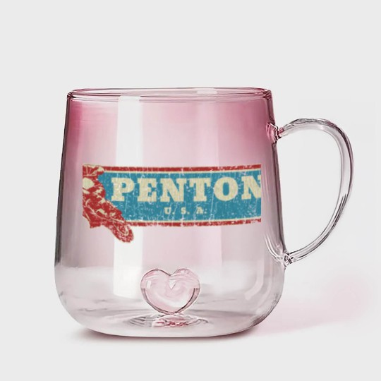 Discover Penton U.S.A. 1968 - Enduro - Gradient Glass Mugs