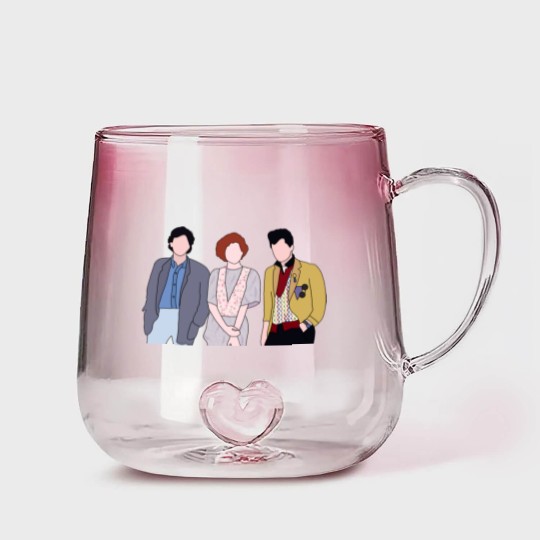 Discover pretty in pink - Pretty In Pink Movie - Gradient Glass Mugs