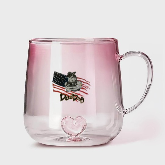 Discover Devil Dog Gradient Glass Mugs