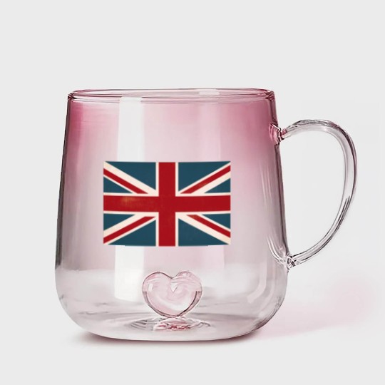 Discover VINTAGE UNION JACK BRITISH FLAG Gradient Glass Mugs