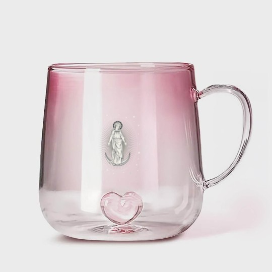 Discover Assumption of Mary Gradient Glass Mugs Gradient Glass Mugs
