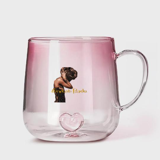 Discover Erykah Badu Gradient Glass Mugs