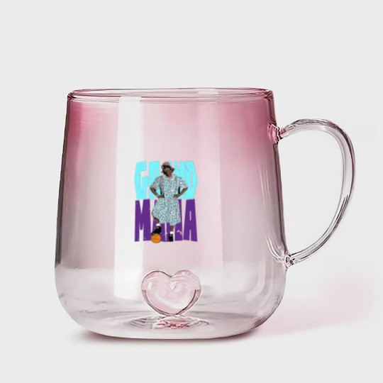 Discover Grandmama - Larry Johnson - Gradient Glass Mugs