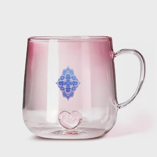 Discover Double Dorje - Vishvavajra -Vajra Gradient Glass Mugs