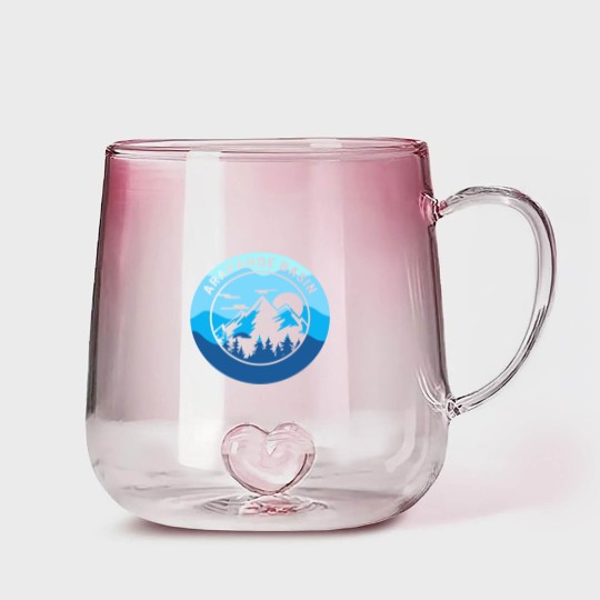 Discover Arapahoe Basin Gradient Glass Mugs, Skiing Gift Idea, Gradient Glass Mugs
