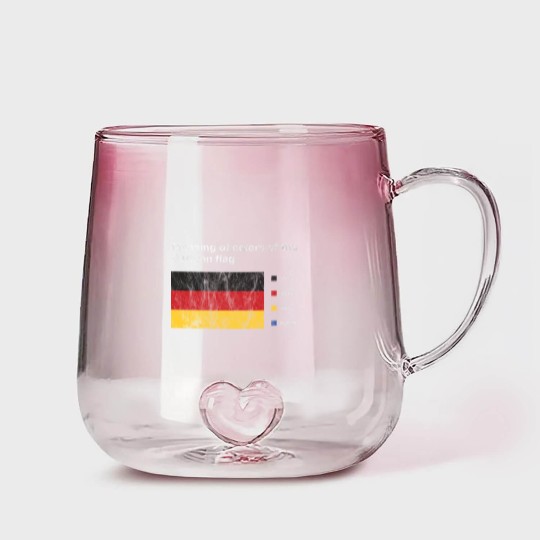 Discover Meaning Of Colors Of The German Flag Meme for Gradient Glass Mugs