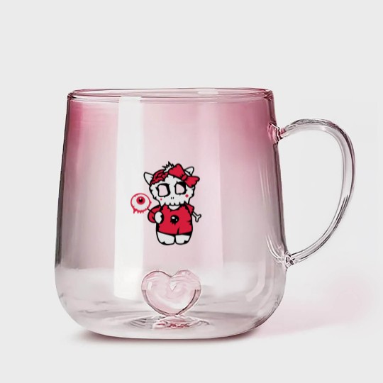 Discover Two Headed Eagle Gradient Glass Mugs