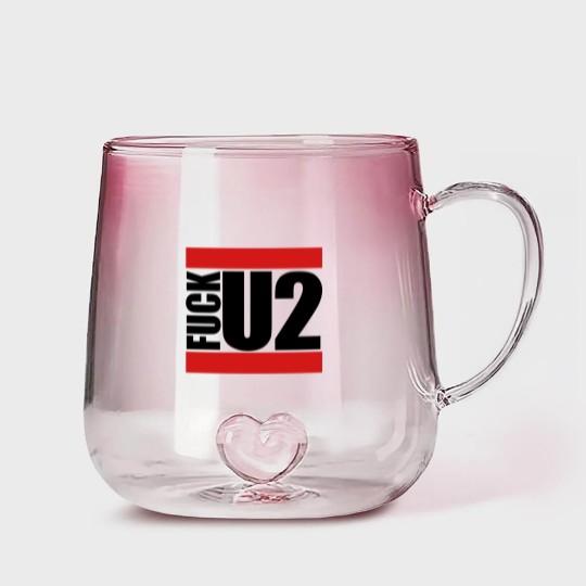 Discover Red middle finger sport colors stinkfinger show sy Gradient Glass Mugs