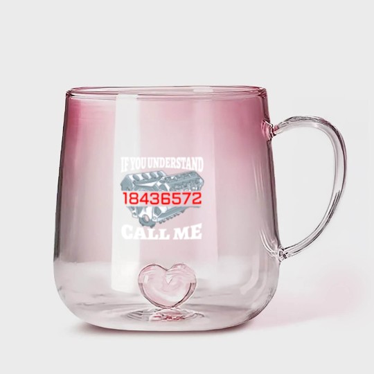 Discover Funny 18436572 Auto Mechanic V8 Muscle Car Firing Order - Funny Mechanic Gift - Gradient Glass Mugs