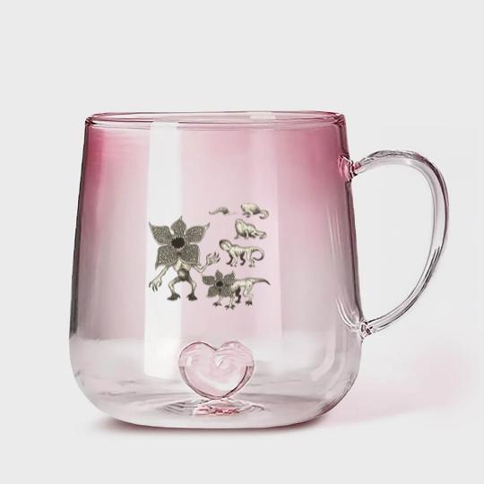 Discover Demogorgons Evolution - Demogorgon - Gradient Glass Mugs
