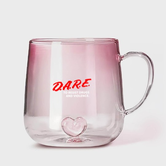 Discover Dare To Resist Drugs Violence Brand New Multiple S Gradient Glass Mugs
