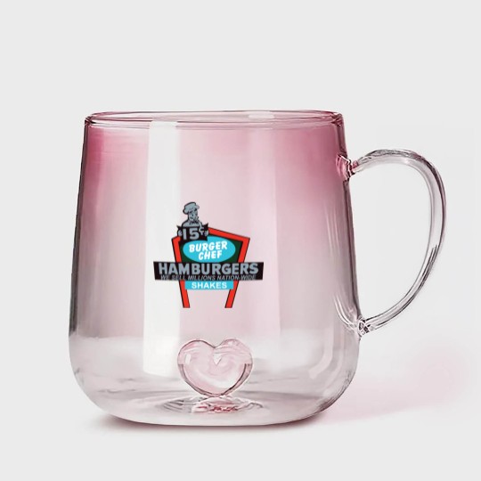 Discover Burger Chef - Burger Chef - Gradient Glass Mugs
