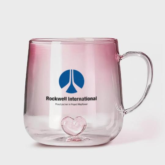 Discover Rockwell International (aged look) - Close Encounters - Gradient Glass Mugs