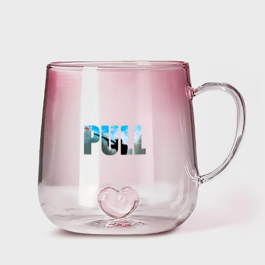 Discover Skeet Trap Clay Breaker Shotgun Shooting Sporting Gradient Glass Mugs