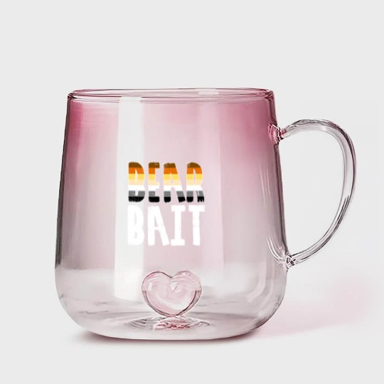 Discover Bear Bait - LGBT Gay Pride Bear Community Bear Gradient Glass Mugs