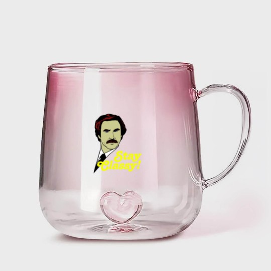 Discover Stay Classy! - Anchorman - Gradient Glass Mugs