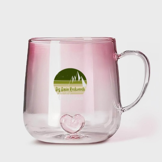 Discover Big Basin Redwoods California Gradient Glass Mugs