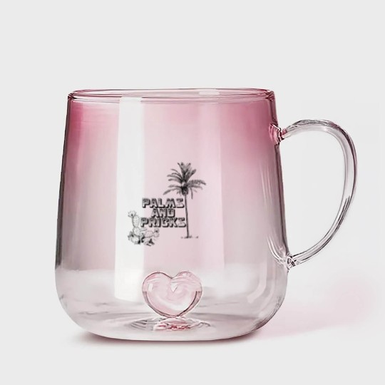 Discover Palms and Pricks Vintage - Vintage Cactus - Gradient Glass Mugs
