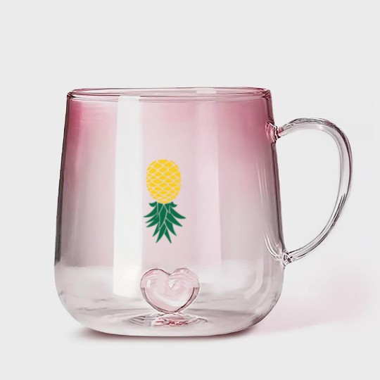 Discover Upside Down Pineapple Gradient Glass Mugs Gradient Glass Mugs