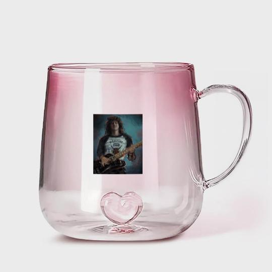 Discover eddie forever love munson Classic Gradient Glass Mugs