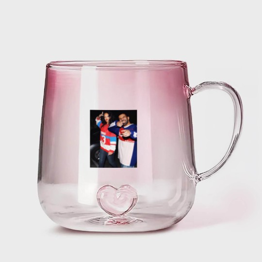 Discover Drake and Rihanna Gradient Glass Mugs